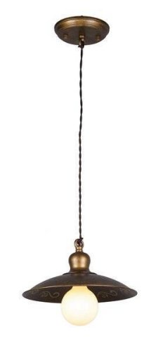 Светильник подвесной Magrib 1214-1P Favourite коричневый 1 лампа, основание коричневое в стиле кантри 