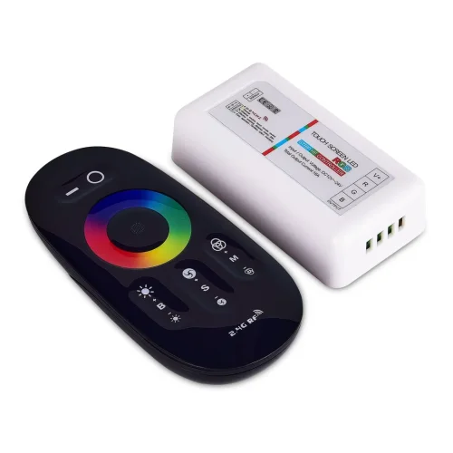 Контроллер 2,4 G для светодиодной ленты RGBW, 4-канальный DC12-24V; 24А ST9002.500.00RGBW ST-Luce цвет LED K, световой поток Lm