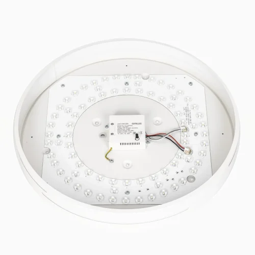 Светильник потолочный LED RGB с пультом Купер CL72470GL0 Citilux белый 1 лампа, основание белое в стиле современный хай-тек круглый с пультом фото 9