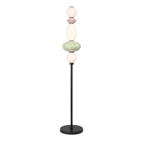 Торшер LED Florentini SL6134.405.01 ST-Luce разноцветный на 1 лампу, основание чёрное в стиле современный 