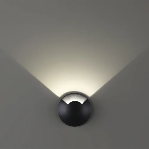 Встраиваемый светильник LED Wald 6662/1GL Odeon Light уличный IP67 чёрный 1 лампа, плафон чёрный в стиле хай-тек LED фото 3
