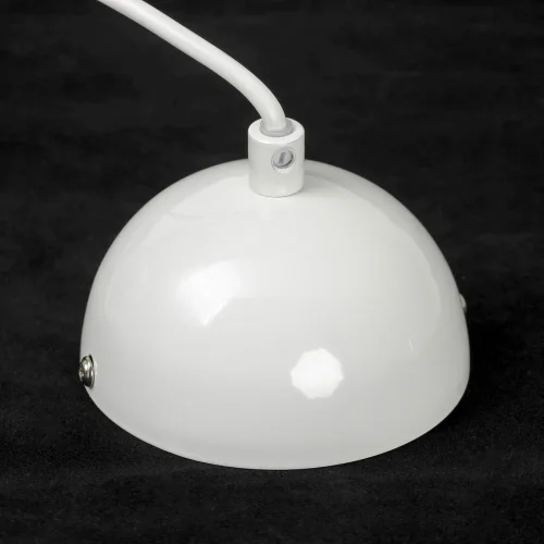 Светильник подвесной Gloss LSP-8921 Lussole белый 1 лампа, основание белое в стиле современный  фото 4