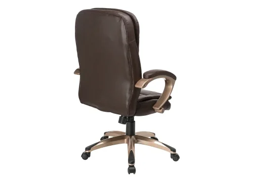 Компьютерное кресло Palamos brown 15074 Woodville, коричневый/экокожа, ножки/пластик/коричневый, размеры - *1140***630*720 фото 4