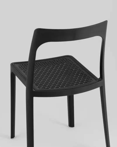 Стул Marty, пластиковый, черный УТ000039190 Stool Group, /, ножки/пластик/чёрный, размеры - *767***505*500 фото 6