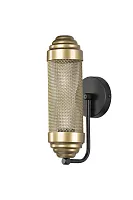 Бра Gabriella TL1661S-01WW Toplight бронзовый на 1 лампу, основание чёрное в стиле кантри лофт 