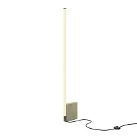 Торшер LED Solid MOD277FL-L24GR3K Maytoni  белый 1 лампа, основание серое в стиле минимализм хай-тек современный
