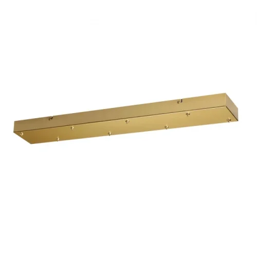 Потолочная база для 7 подвесов линии Scrow, Shiny Base 5058/GD Odeon Light на 1 , основание золотое в стиле современный 