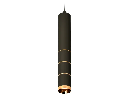 Светильник подвесной Techno spot XP6302050 Ambrella light чёрный 1 лампа, основание чёрное в стиле современный хай-тек 