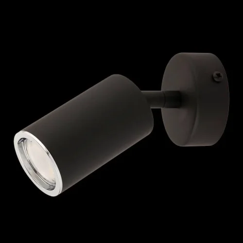 Спот с 1 лампой LED Desio DES-K-1(CC) Kutek чёрный LED в стиле современный фото 2