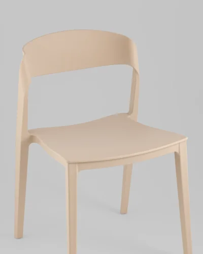 Стул Moris, пластик бежевый УТ000039254 Stool Group, /, ножки/пластик/бежевый, размеры - *775***490*510 фото 7