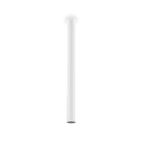 Светильник накладной LOOK PL1 H75 BIANCO Ideal Lux белый на 1 лампу, основание белое в стиле современный круглый