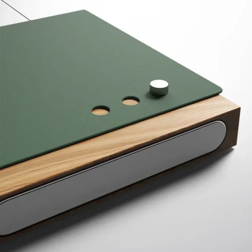 Светильник подвесной LED BOOK 2 H17*21 Green 192837-26 ImperiumLoft зелёный на 1 лампу, основание зелёное в стиле современный фото 9