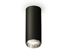 Светильник накладной Techno spot XS6343003 Ambrella light чёрный 1 лампа, основание чёрное в стиле современный круглый