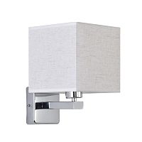 Бра Norman 8360/1W Lumion бежевый на 1 лампу, основание хром в стиле классический Бра Norman 8360/1W Lumion бежевый на 1 лампу, основание хром в стиле классический