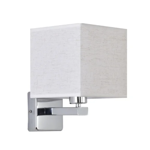 Бра Norman 8360/1W Lumion бежевый на 1 лампу, основание хром в стиле классический Бра Norman 8360/1W Lumion бежевый на 1 лампу, основание хром в стиле классический