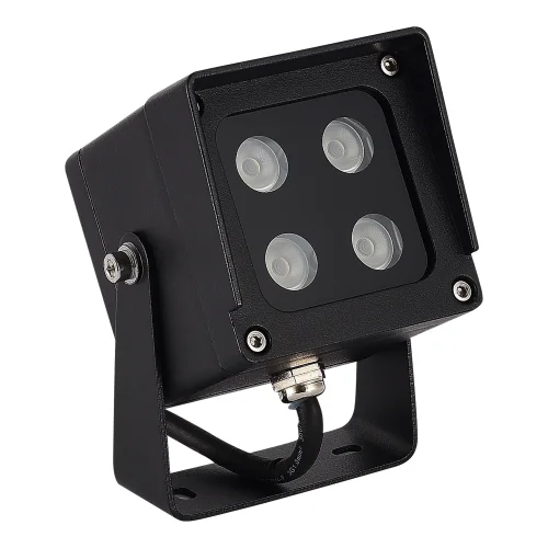 Прожектор LED Glare SL9520.405.01 ST-Luce уличный IP65 чёрный на 1 лампу, плафон чёрный в стиле современный LED фото 3