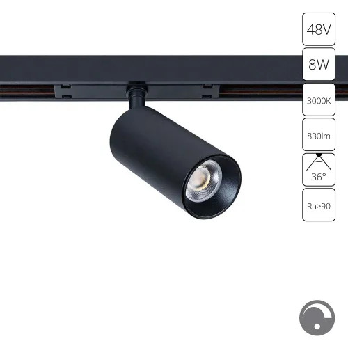 Трековый светильник магнитный ЛЕД Оптима (Optima) A7490PL-1BK Arte Lamp чёрный для шинопроводов серии Оптима (Optima) чёрный Трековый светильник магнитный ЛЕД Оптима (Optima) A7490PL-1BK Arte Lamp чёрный для шинопроводов серии Оптима (Optima) чёрный