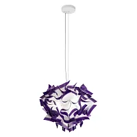 Люстра подвесная Слизия / Clizia 10593/420 Purple LOFT IT фиолетовая белая на 2 лампы, основание в стиле современный арт-деко Люстра подвесная Слизия / Clizia 10593/420 Purple LOFT IT фиолетовая белая на 2 лампы, основание в стиле современный арт-деко