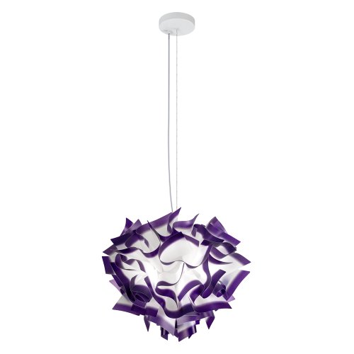 Люстра подвесная Слизия / Clizia 10593/420 Purple LOFT IT белая фиолетовая на 2 лампы, основание в стиле Люстра подвесная Слизия / Clizia 10593/420 Purple LOFT IT белая фиолетовая на 2 лампы, основание в стиле