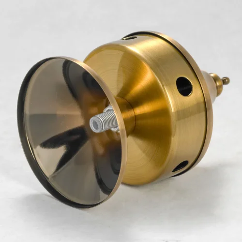 Люстра подвесная Montana LSP-8210 Lussole белая на 5 ламп, основание бронзовое в стиле современный  фото 7