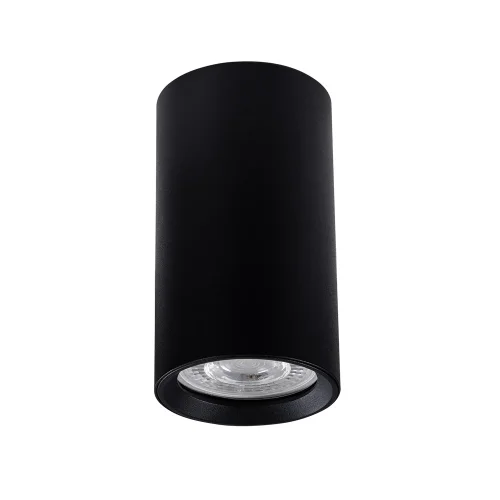 Светильник накладной Nodo A3213PL-1BK Arte Lamp чёрный 1 лампа, основание чёрное в стиле современный круглый фото 3