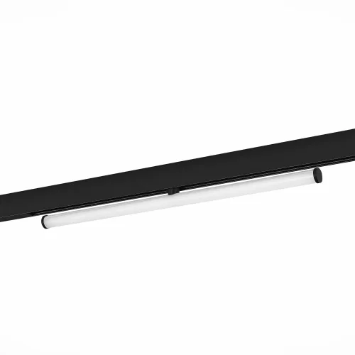 Трековый светильник магнитный LED ST803.436.10 ST-Luce чёрный для шинопроводов серии Skyline 48 фото 2