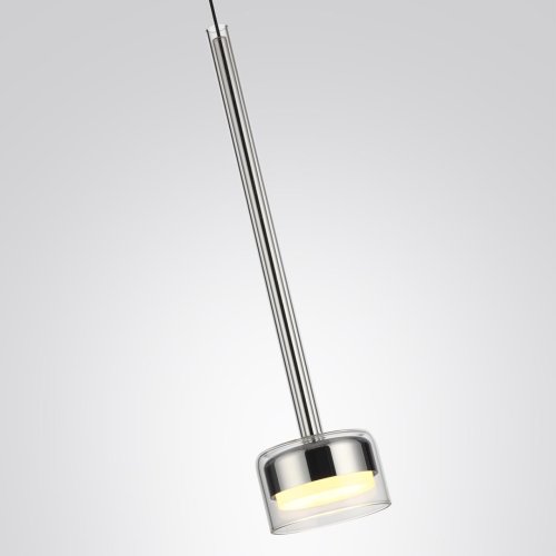 Светильник подвесной LED Laslo 7151/10L Odeon Light прозрачный на 1 лампу, основание хром в стиле современный классический фото 6 Светильник подвесной LED Laslo 7151/10L Odeon Light прозрачный на 1 лампу, основание хром в стиле современный классический фото 6