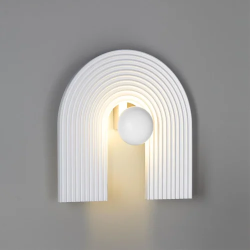 Бра ЛЕД Sun Gate 7197/6WL Odeon Light белый на 1 лампу, основание белое в стиле хай-тек фото 4 Бра ЛЕД Sun Gate 7197/6WL Odeon Light белый на 1 лампу, основание белое в стиле хай-тек фото 4