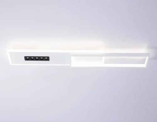 Светильник потолочный LED FL51453 Ambrella light белый 1 лампа, основание белое в стиле современный хай-тек  фото 5