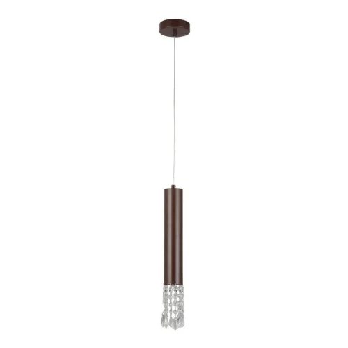 Светильник подвесной Merger 2919-1P F-promo прозрачный коричневый 1 лампа, основание коричневое в стиле современный 