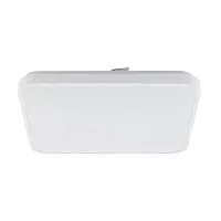 Светильник потолочный Agnes Square Pro 10992-NW Nowodvorski белый на 1 лампу, основание белое в стиле современный 