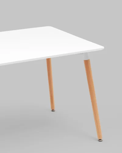 Стол обеденный OSLO NEW 120*80, белый УТ000038925 Stool Group столешница белая из мдф фото 5