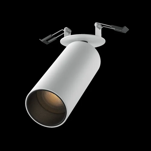 Светильник точечный Focus Led C053CL-L12W3K-W-W Maytoni белый на 1 лампу, основание белое в стиле хай-тек современный фото 11