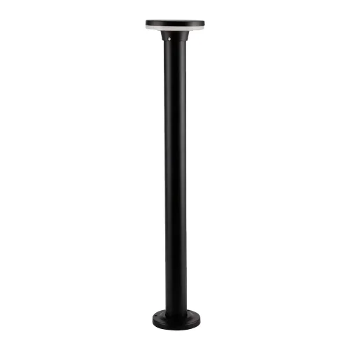 Парковый светильник LED Amsterdam A1213PA-1BK Arte Lamp уличный IP54 чёрный на 1 лампу, плафон чёрный в стиле современный LED