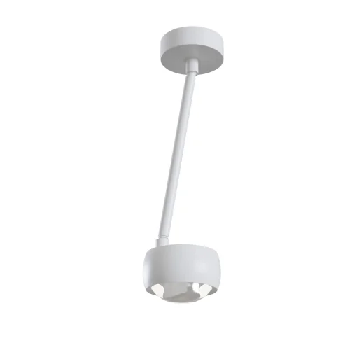 Светильник потолочный LED Lens MOD072CL-L8W3K Maytoni белый 1 лампа, основание белое в стиле современный 