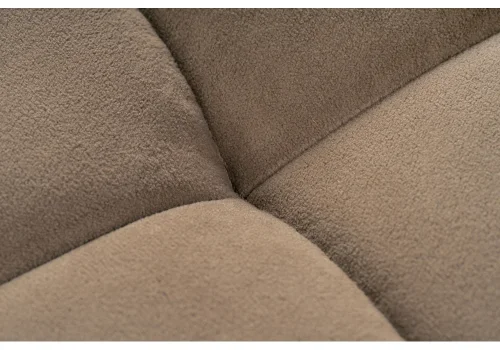 Полубарный стул Амаури катания корица / черный матовый 507431 Woodville, коричневый/велюр, ножки/металл/чёрный, размеры - ****350*365 фото 6