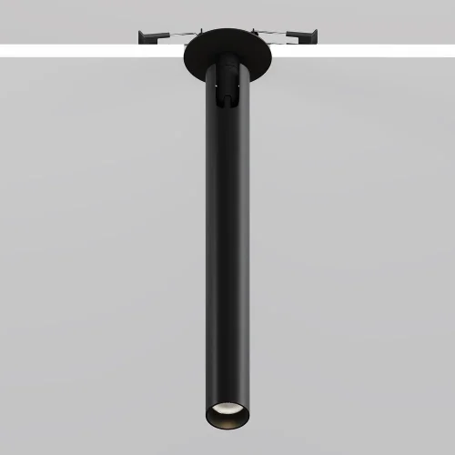 Светильник точечный LED Focus T C141RS-L300-6W3K-B Maytoni чёрный 1 лампа, основание чёрное в стиле современный хай-тек квадратный трубочки фото 2