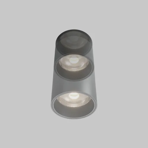 Светильник точечный Focus Led DL125-L12-4K-TRS-B Maytoni чёрный на 1 лампу, основание чёрное в стиле современный хай-тек для затирки круглый фото 8