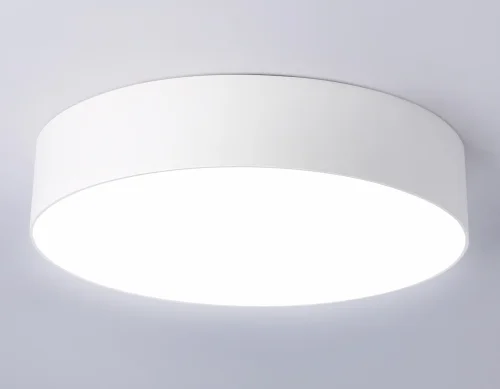 Светильник потолочный LED Air Alum FV5524 Ambrella light белый 1 лампа, основание белое в стиле современный хай-тек  фото 3