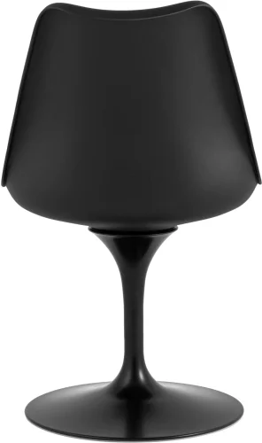 Стул Tulip черный УТ000035972 Stool Group, чёрный/пластик, ножки/металл/чёрный, размеры - ***** фото 5