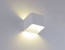 Бра LED CLT 010W100 WH Crystal Lux белый 1 лампа, основание белое в стиле модерн 