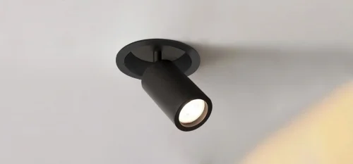 Светильник точечный Angularis 2805-1C Favourite чёрный 1 лампа, основание чёрное в стиле хай-тек современный  фото 3