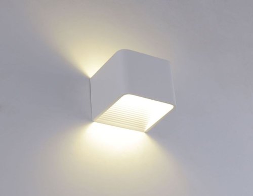 Бра LED CLT 010W100 WH Crystal Lux белый на 1 лампа, основание белое в стиле современный 