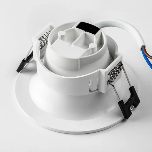 Светильник точечный Levigo 012126 Lightstar белый на 1 лампу, основание белое в стиле современный круглый фото 5 Светильник точечный Levigo 012126 Lightstar белый на 1 лампу, основание белое в стиле современный круглый фото 5