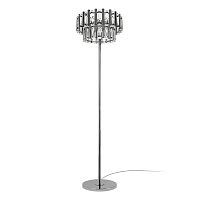 Торшер Boucle 10438F LOFT IT прозрачный на 4 лампы, основание никель в стиле современный 