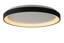 Светильник потолочный LED Vidal 46103/38/30 Lucide белый на 1 лампу, основание чёрное в стиле современный 