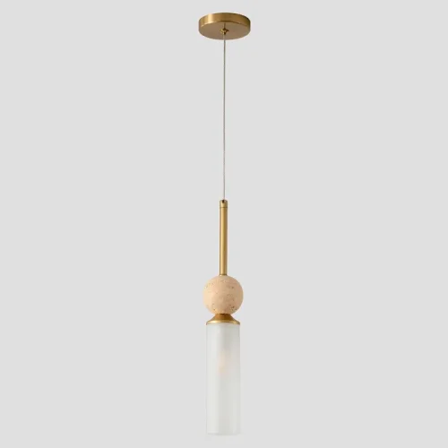 Светильник подвесной SIMPLY SP1 BRASS Crystal Lux белый на 1 лампу, основание латунь в стиле минимализм фото 2 Светильник подвесной SIMPLY SP1 BRASS Crystal Lux белый на 1 лампу, основание латунь в стиле минимализм фото 2