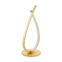 Настольная лампа LED Miraflores 97746 Eglo золотая 1 лампа, основание золотое металл в стиле хай-тек современный 