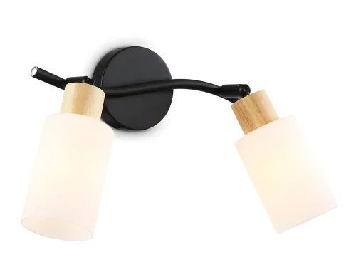 Спот с 2 лампами TR8721 Ambrella light белый E14 в стиле лофт 