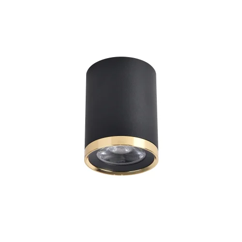 Светильник накладной LED Prakash 3086-1C Favourite чёрный 1 лампа, основание чёрное в стиле модерн круглый фото 2